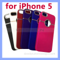 Chrome Hard Plastic Case for iPhone 5s 5g Back Cover